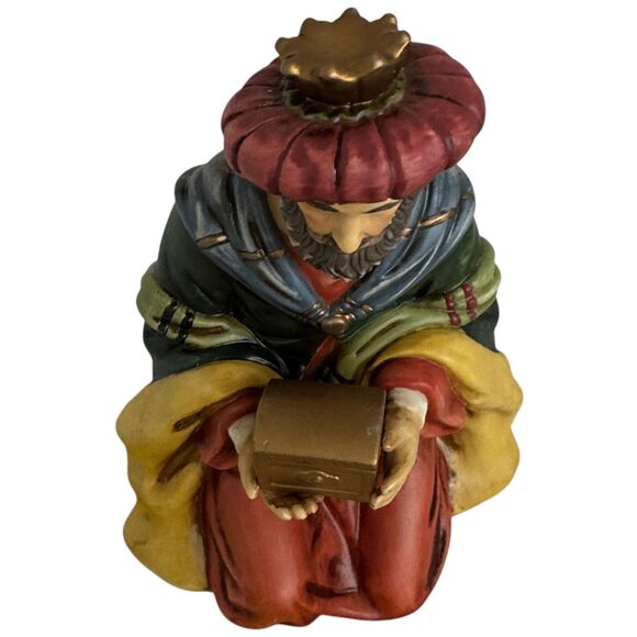 Vintage O’Well Grandeur Noel Wise Men Nativity Porcelain Replacement Piece - Picture 10 of 14